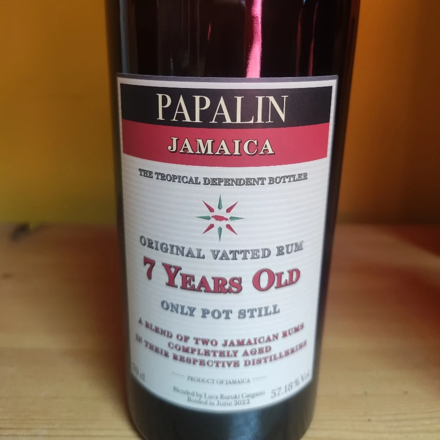 Papalin 7 years old only pot still