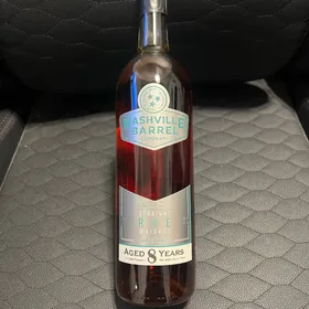 Nashville Barrel Company Small Batch Cask Strength Straight Rye Whiskey