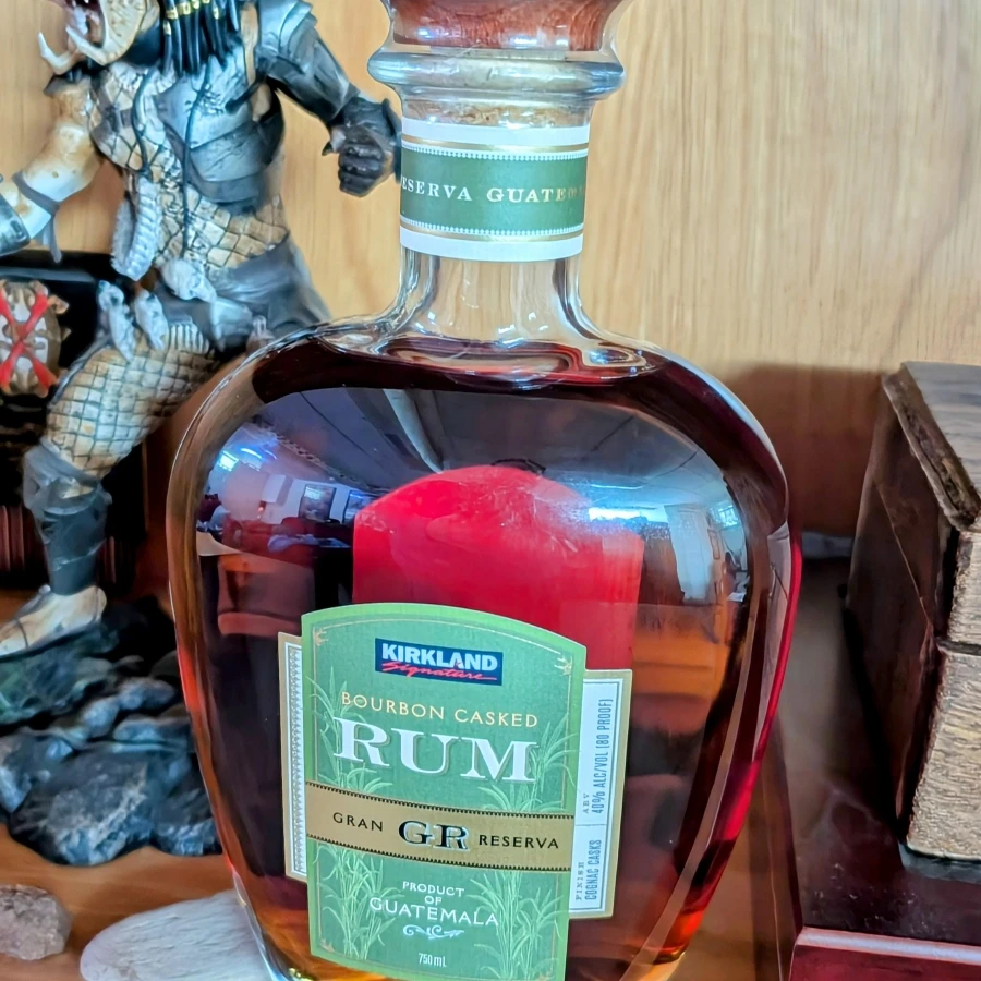 Kirkland Bourbon Casked Rum finished in Cognac Casks