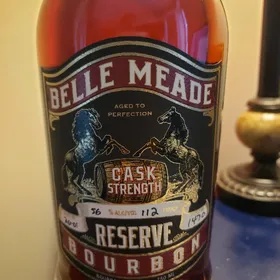 BELLE MEADE CASK STRENGTH BOURBON BATCH 20-01 (HYVEE)
