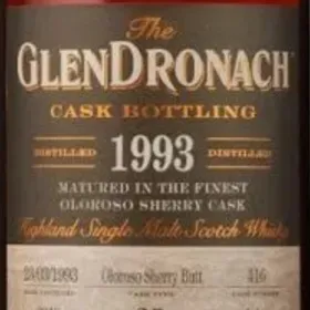 GlenDronach 25yo 1993 #416 Oloroso Butt 