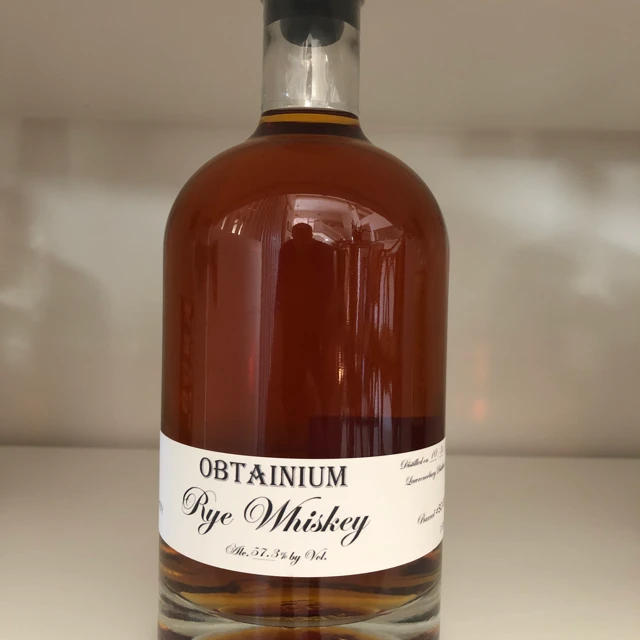 Obtainium Rye Whiskey