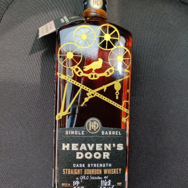 Heaven's Door Single Barrel Cask Strength Straight Bourbon (OHLQ Selection #1 Barrel #283)