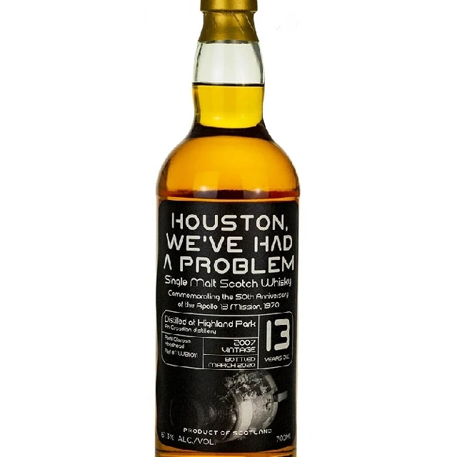 Highland Park 13yo, "Houston We've had a Problem", bottled by The Whisky Barrel