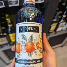 Vedrenne Liqueur De Ciraçao Bleu