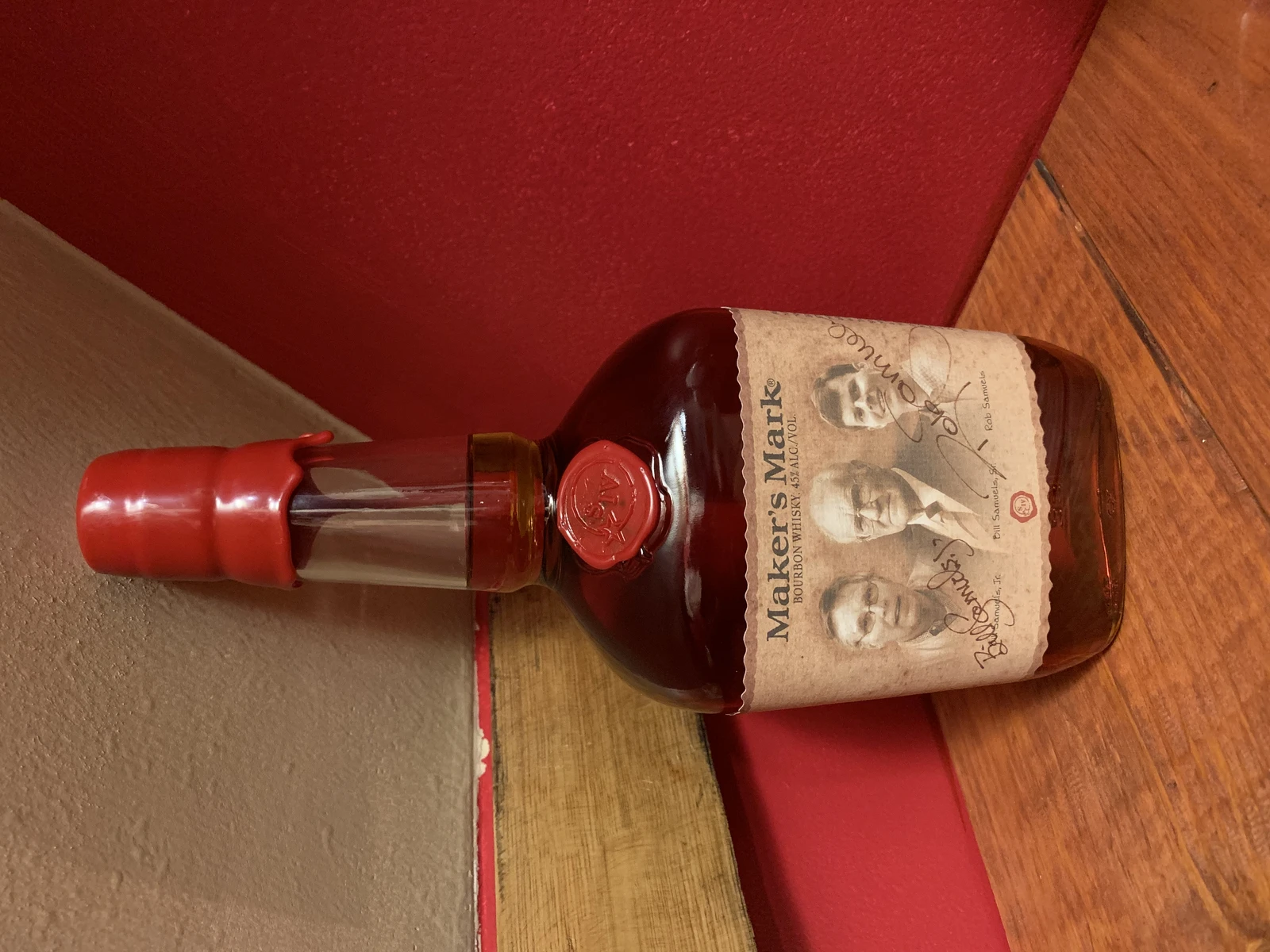 Makers Mark Samuels Family Signed