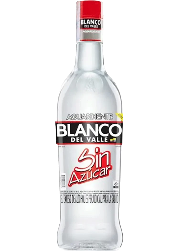 Blanco Del Valle Aguardiente Sin Azucar