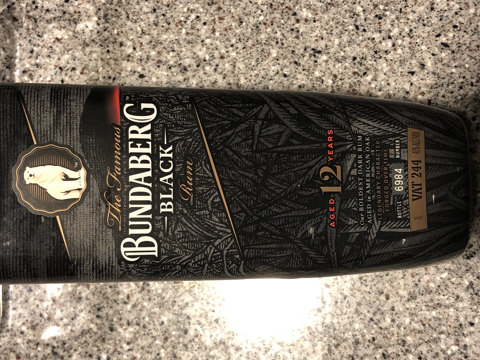 Bundaberg black 12 years