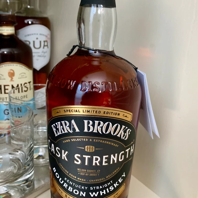 Ezra Brooks Cask Strength Single Barrel "Moore Street Oyster Bar" Edition