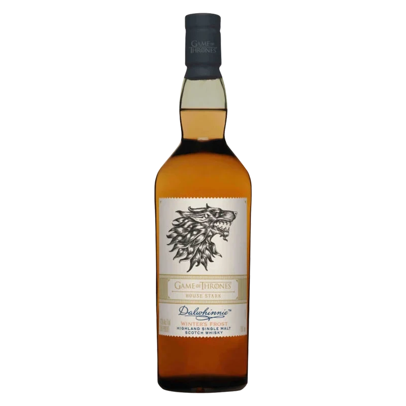 The Game of Thrones House Stark Dalwhinnie Winter's Frost Highland Single Malt Scotch Whisky, 750 mL