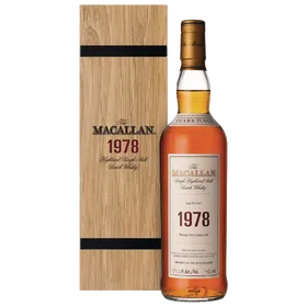 Macallan Fine And Rare 1978