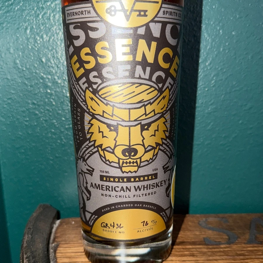 Evernorth Essence (single barrel) America Whiskey (whiskey weather) Hazmat