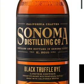 Sonoma Distilling Company Black Truffle Rye