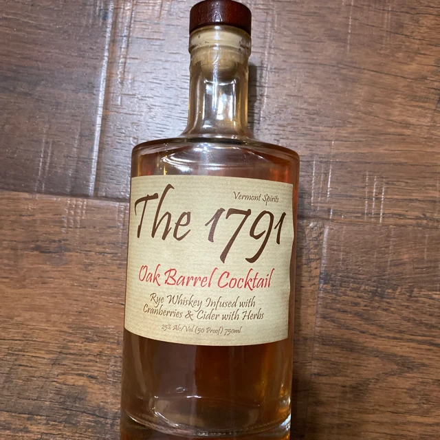 The 1791 Oak Barrel Cocktail