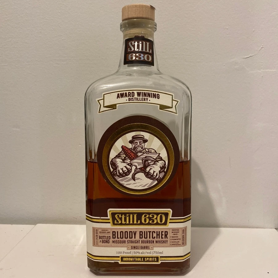Still 630 Bloody Butcher Missouri Straight Bourbon Whiskey