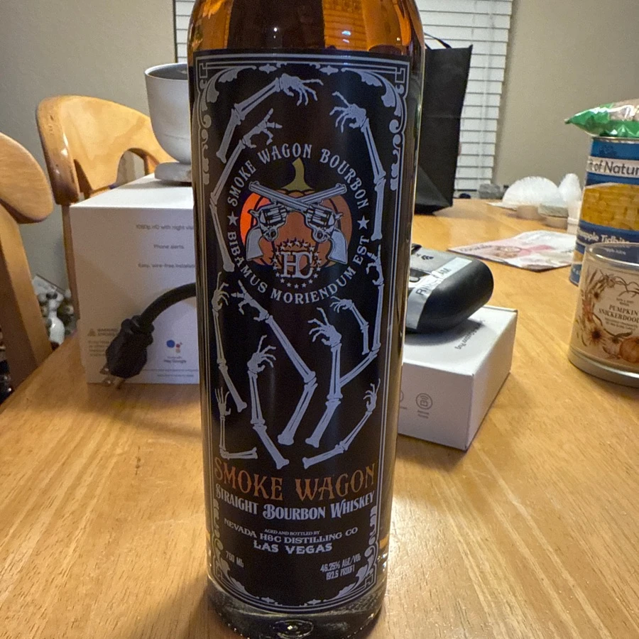 Smoke Wagon Straight Bourbon Whiskey (2021 Halloween Edition)
