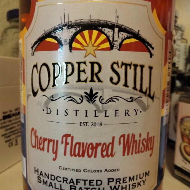 Copper Still Cherry Flavored Whiskey
