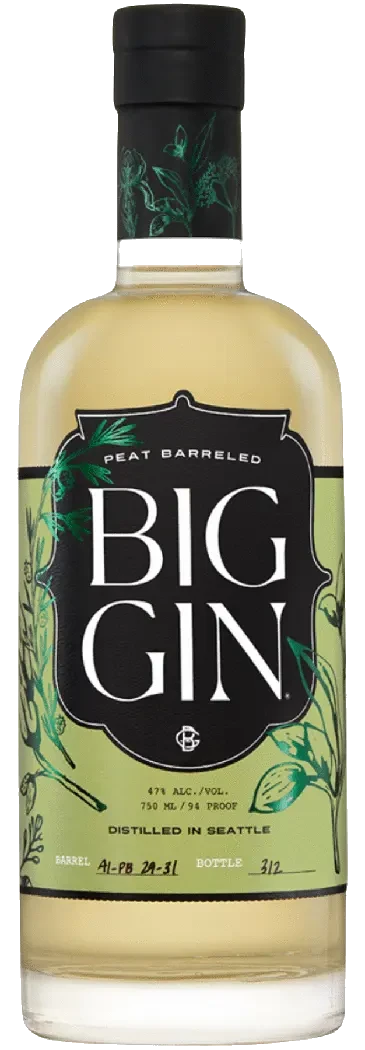 Big Gin Peat Barreled