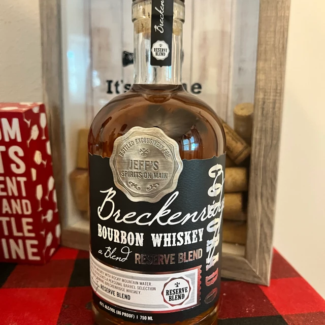 Breckenridge Bourbon Whiskey Reserve Blend (Jeff's Spirits Pick)