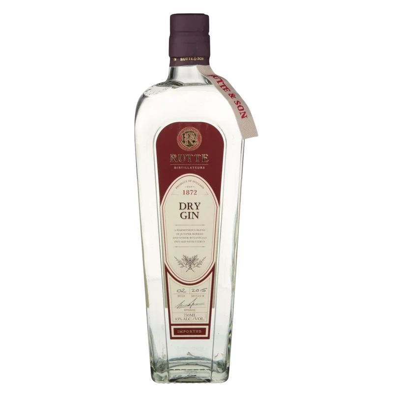 Rutte Dry Gin 750ml