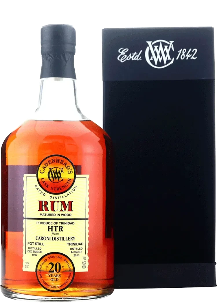 Wm Cadenhead Caroni Trinidad Rum 1998 20 Yr