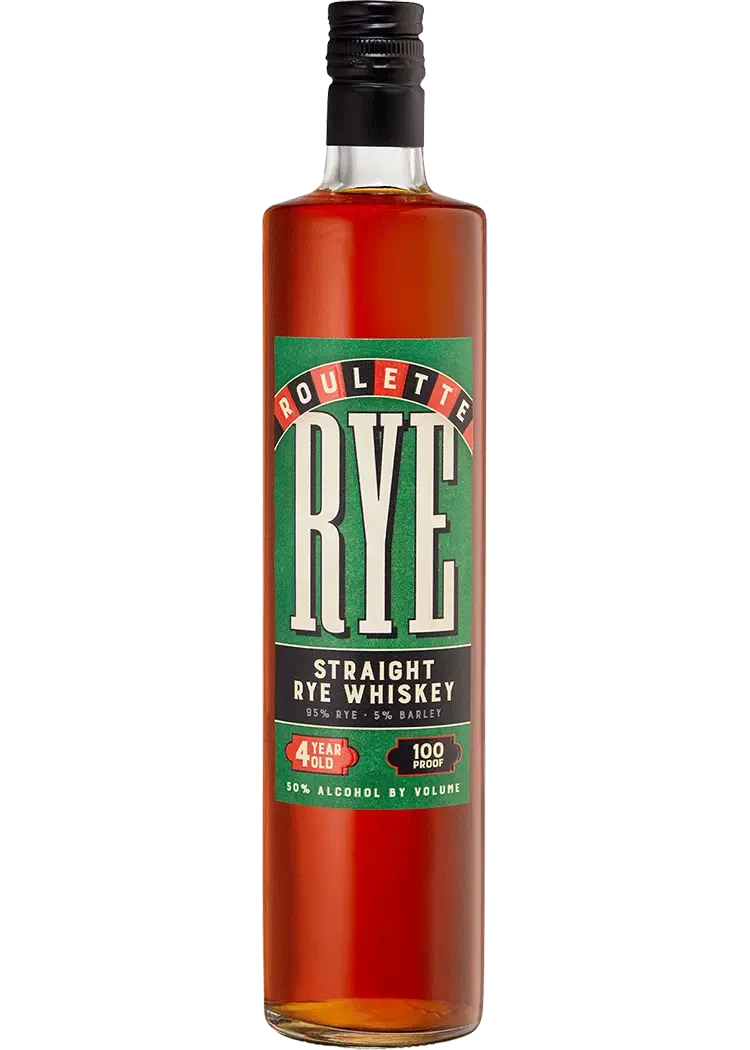 Roulette Rye 4 Year Straight Rye Whiskey