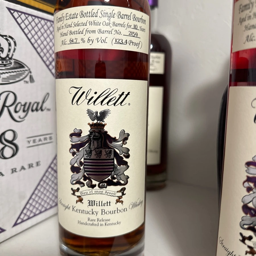 willet family estate single barrel bourbon 2159