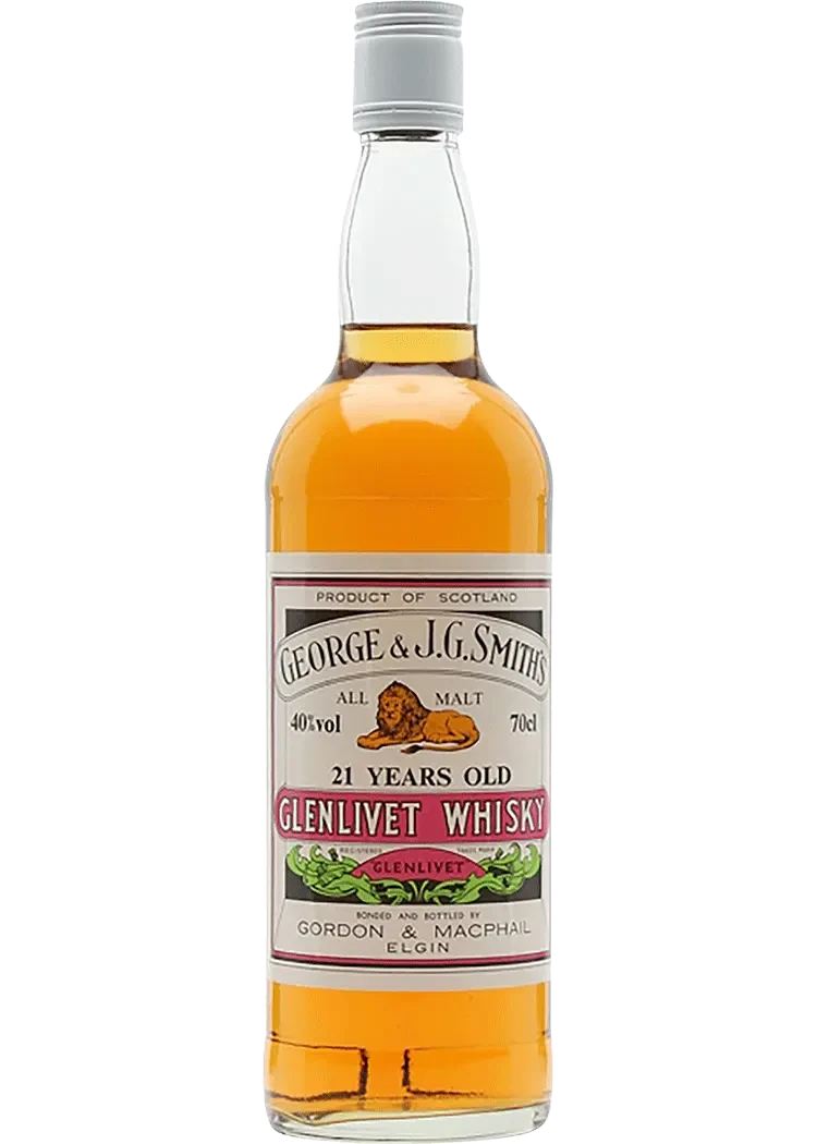 Gordon Macphail Glenlivet 21 Yr Scotch
