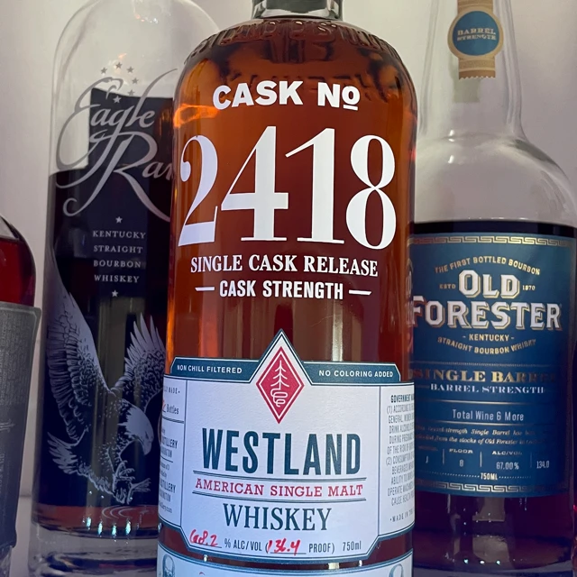 Westland Single Cask Release #2418