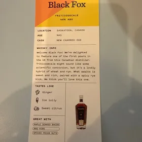 Black Fox Triticosecale