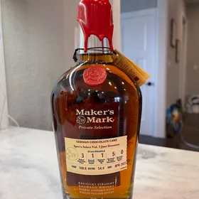 Maker's Mark Private Selection (Spec's German Chocolate Cake)