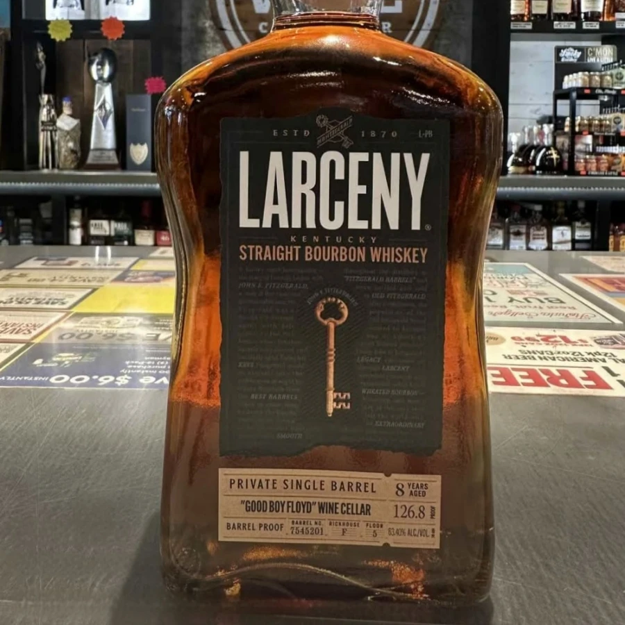 Larceny Private Single Barrel (Good Boy Floyd - Wine Cellar)