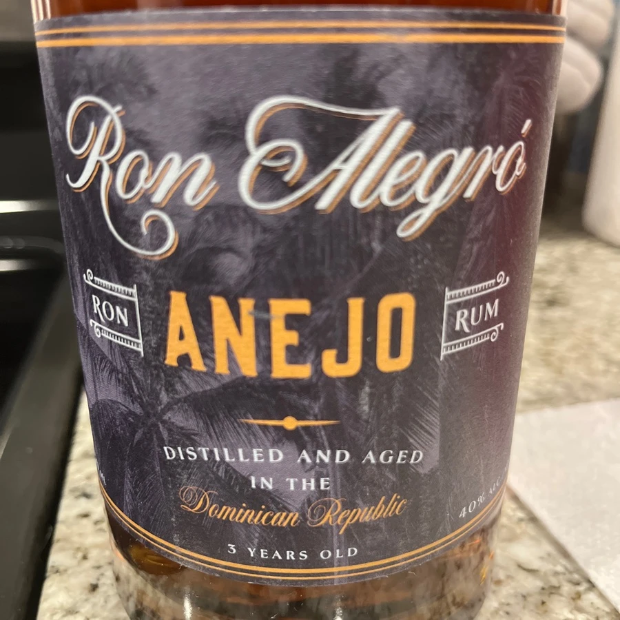 Ron Allegró Anejo Rum