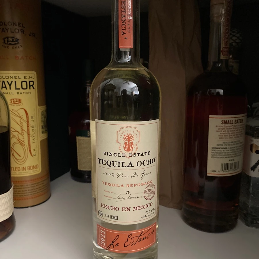 Tequila Ocho Reposado La Estancia 2022