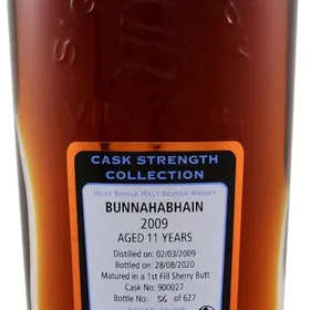 Bunnahabhain 2009 11 Year Cask Strength Collection (Signatory)