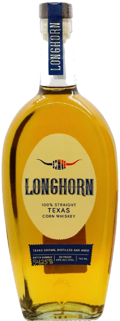 Longhorn 100% Straight Texas Corn Whiskey