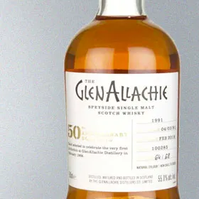 GlenAllachie 1991 26 Year 50th Anniversary Bottling #100285