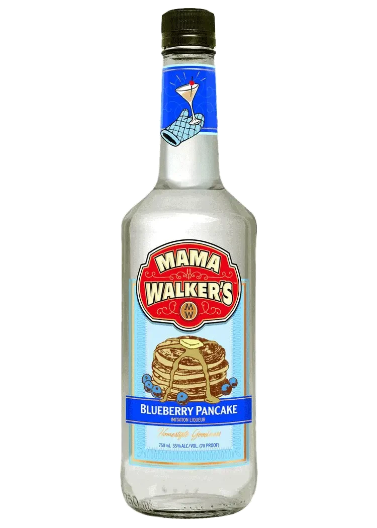 Mama Walkers Blueberry Pancake Liqueur By Hiram Walker