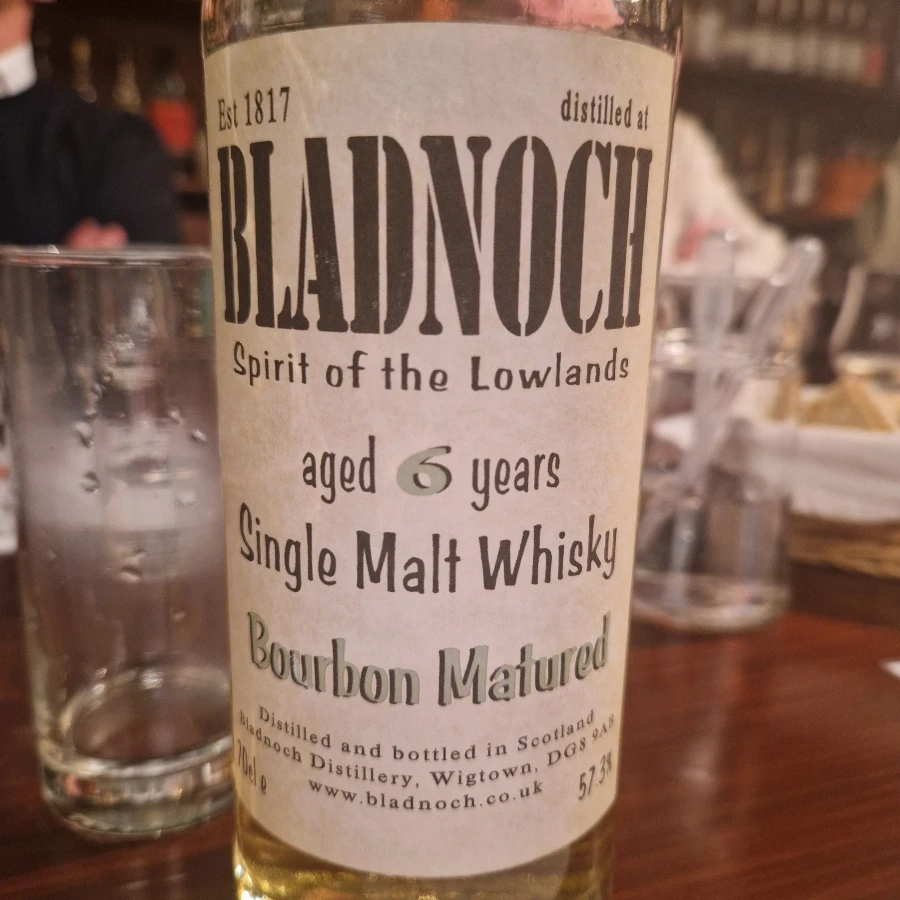 Bladnoch 6 year Bourbon Matured