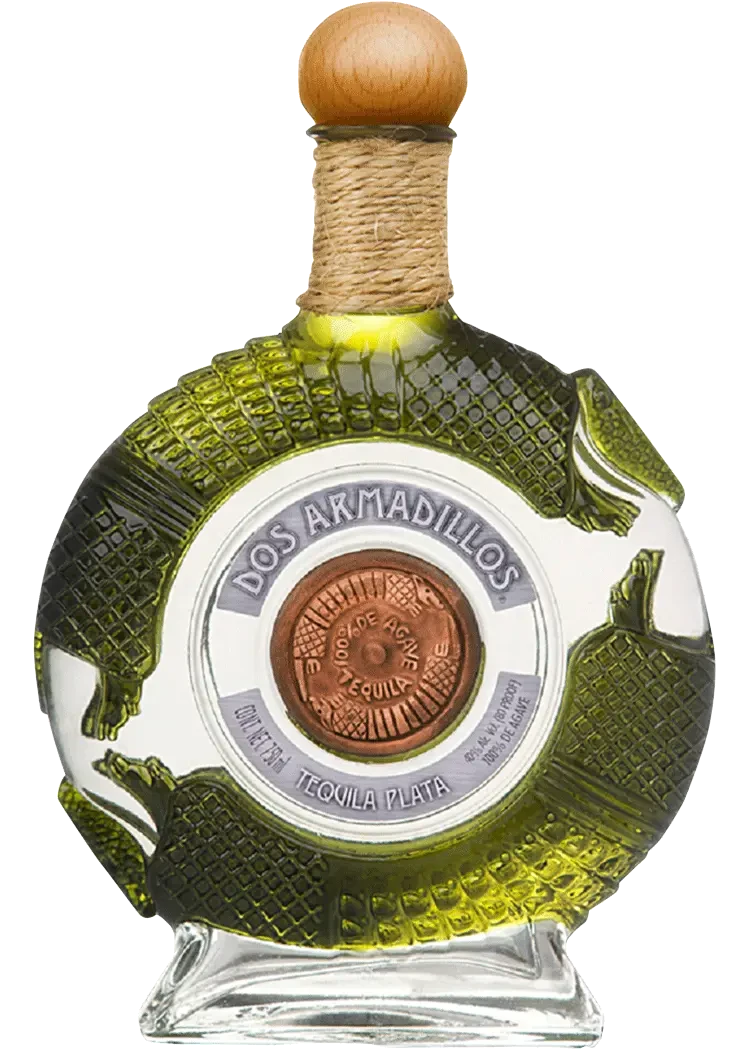 Dos Armadillos Tequila Plata