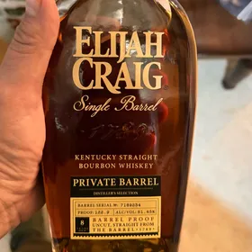 elijah craig single Barrel Private Barrel Distillers Selection 8-year