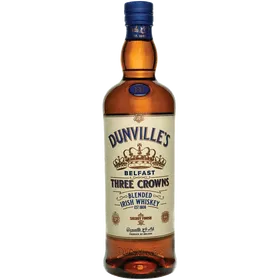 Dunvilles Three Crowns Sherry Finished Irish Whiskey
