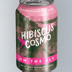 Dry Fly Wild Berry Hibiscus Cosmo