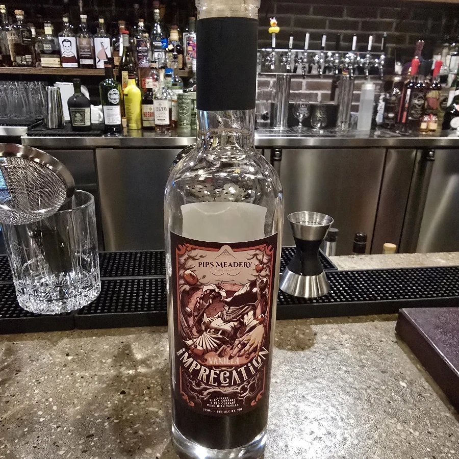 Pips Meadery Imprecation Mead