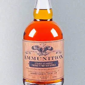 Ammunition Straight Rye Finished in Pinot Noir Barrels