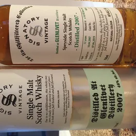 Glenlivet 2007 12 Year Un-Chillfiltered Collection (Signatory)