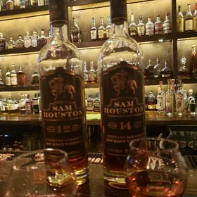 Sam Houston 12 Year Old Straight Bourbon Whiskey Bathch GA1 2020