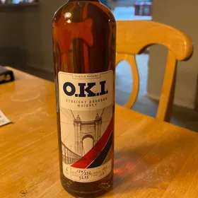 O.K.I. Straight Bourbon Whiskey Single Barrel 6 Years (Spec's)