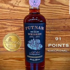 Boston harbor single malt four year bottle and bond