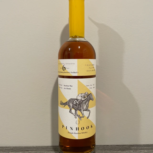 Pinhook 6 Year Bourbon War True Single Barrel/Vertical Series (Breaking Bourbon)